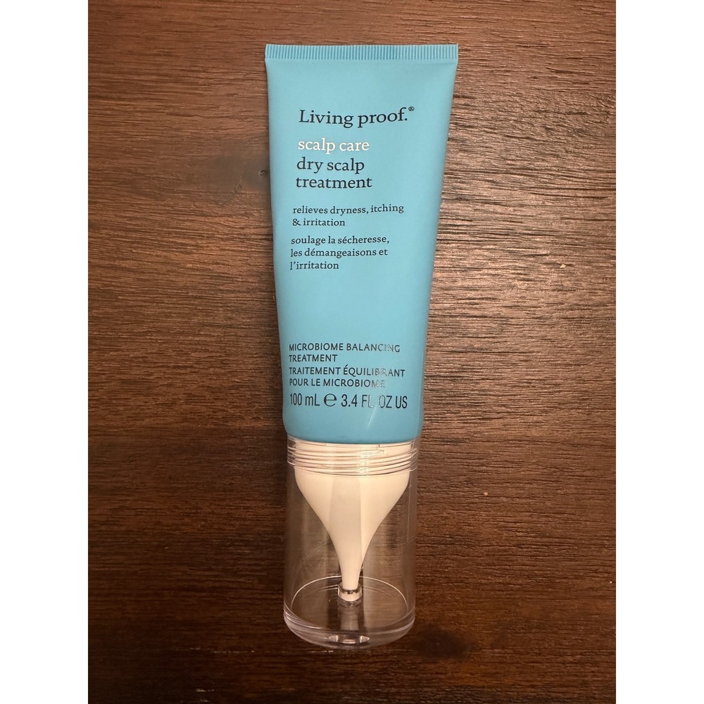 Living Proof Scalp Care Dry Scalp Treatment 100ml 3.4 fl oz Microbiome Balancing